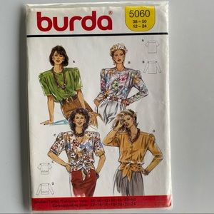 🧵2 for 22$🧵BURDA Sewing Pattern 5060